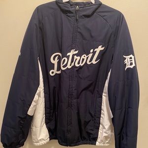 Detroit Tigers Majestic OnField Therma Base Jacket